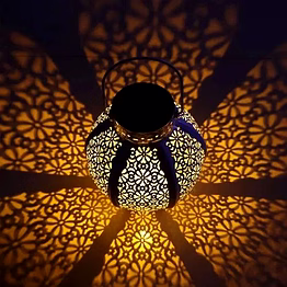 florashine metal lantern