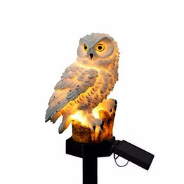 solar owl light