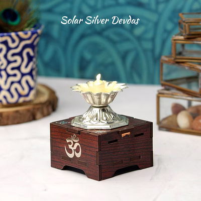solar devdas diya