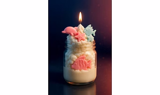 Ocean Mug Candle