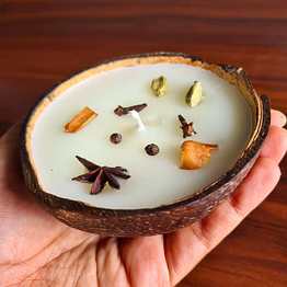 rose and spice candle
