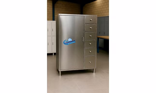 Door cabinet With Locker