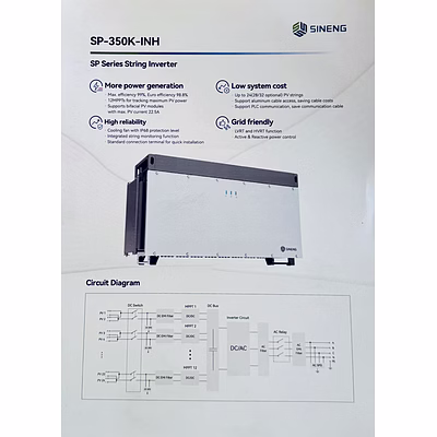 solar inverters - sineng electric, ploycab, havelles, growatt, etc
