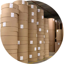 brown kraft paper reel