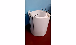 CHICK GUARD WITH 6 STAND