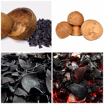 coconut shell charcoal