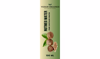 Nutmeg  Hydrosol water