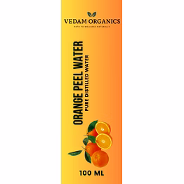 orange peel hydrosol water