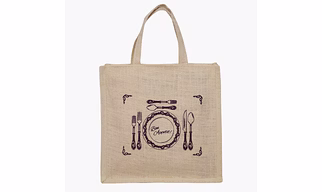 jute lunch bag