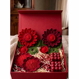 crochet hamper