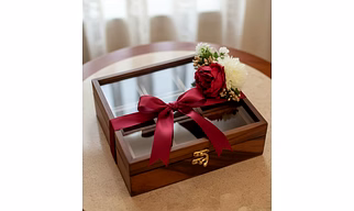 Wooden Masala Box