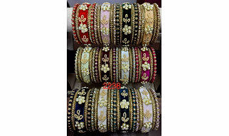 velvet sab ya chuda bridal bangles