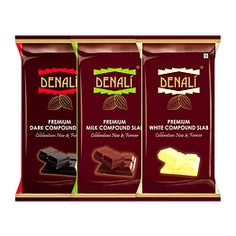 denali foods premium compound (dark, milk, white)