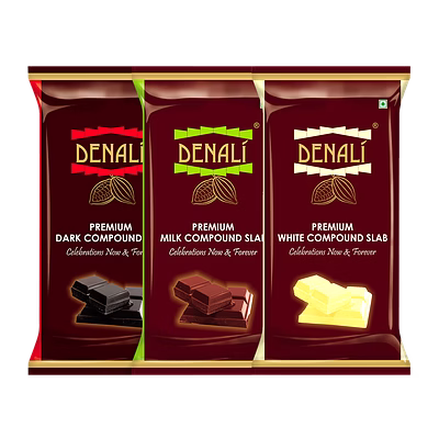denali foods premium compound (dark, milk, white)