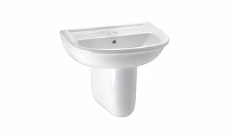 CS1203 - SENTRA (Half Pedestal Basin)