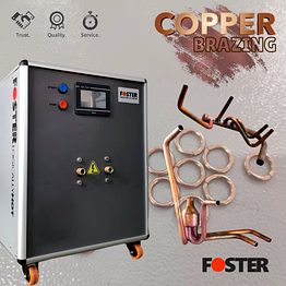 induction brazing machine for copper