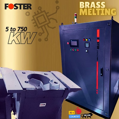 brass melting induction furnace