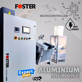 aluminium melting induction furnace