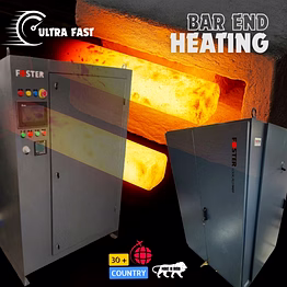 induction bar end heater