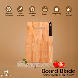 prodecor board blade – premium wooden chopping board