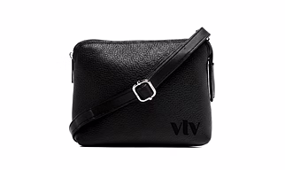 Urban Black Buff Leather Sling