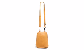 Buff Leather Mini Crossbody