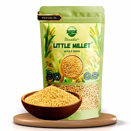 danodia foods supreme little millet -1kg | gluten free, super healthy, nutritious, 100% chemical free millets | indian millets