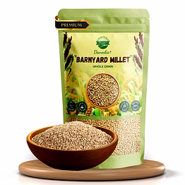 danodia foods barnyard millet (950g) 2 lbs | rich in protein, fiber, vitamins | non-gmo, gluten free diet, low gi | 100% unpolished, grown by small farmers