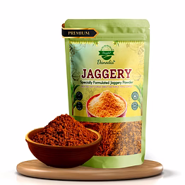 danodia foods organic jaggery powder (2 lbs/950g) | gluten free, traditionally, no anti caking agent, no additives | unique sugar substitute, best of indian sweetener (resealable pouch) | fda registered