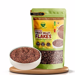 danodia foods finger millet flakes (ragi) – 450g (0.99 lbs) | gluten-free & non-gmo | traditional unpolished millet flakes | ideal for indian & fusion recipes