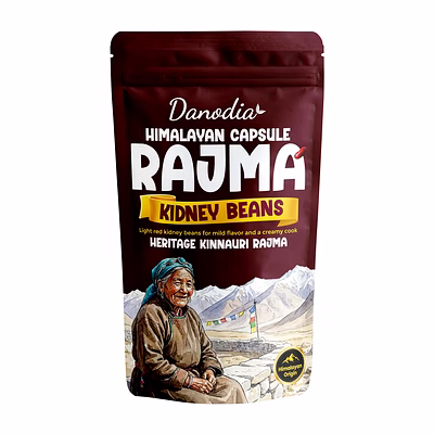 danodia foods harshil valley rajma (kidney beans) 900g/2 lbs | premium himalayan whole dried rajma for curry, rice, soups and everyday cooking