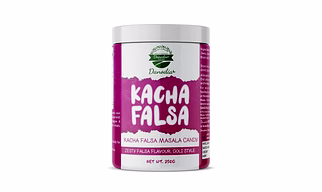 Danodia Foods Sweet Sour Masala Candy Drops, Kacha Falsa Flavor, Indian Spiced Candy with Cumin, Black Salt & Black Pepper, Ready to Eat, 250g (8.82 oz)