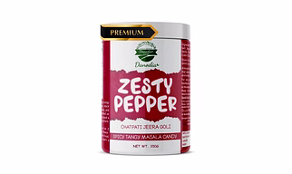 Danodia Foods Zesty Pepper Candy (350 g / 0.77 lb) | Jeera (Cumin) Masala Candy Balls | Spicy and Tangy Flavor Candy | Individual Candy Pieces | Resealable Pack