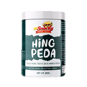 Danodia Foods Hing Peda, Indian After Meal Digestive Candy, Sweet Tangy Mouth Freshener with Asafoetida Flavor, Ready to Eat Traditional Candy Bites, 250g (8.82 oz)