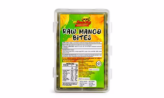 Danodia Foods Raw Mango Bites (150 g / 5.29 oz) | Traditional Indian Mango Fruit Candy | Sweet & Tangy Mango Bite