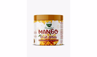 Danodia Foods Mango Jelly Bites, Individually Wrapped Ripe Mango Chewy Cubes, Sweet Fruity Mango Snack, Soft Ready to Eat Bite Size Treats, Fruit Bite, 300g (10.58 oz)