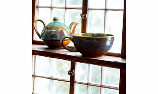 Handcrafted Ceramic Tea Set for One - Fursat Ke Pal