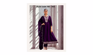 Anarkali Kurtis with pant and dupatta