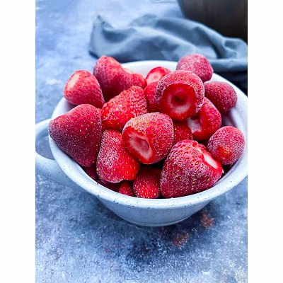 frozen strawberries
