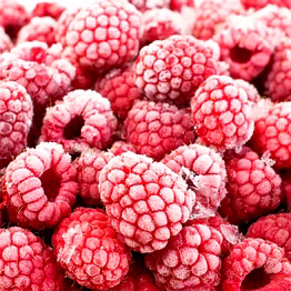 frozen rasberries