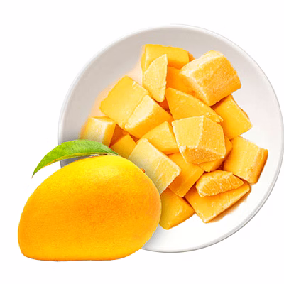 alphanso mango slice
