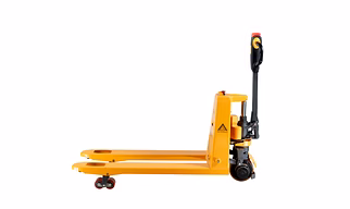 Semi-electric pallet truck