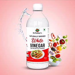 dr. patkar’s naturally brewed white vinegar 500ml