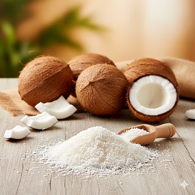 dessicated coconut powder