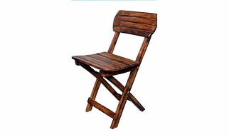 Wooden chairs