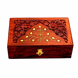 handmade wooden jewelry box