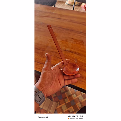 wooden serving spoon and spatula