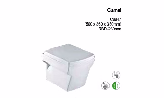 Camel Wallhung closet
