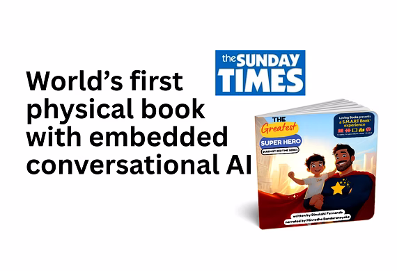 Featured in the Sunday Times