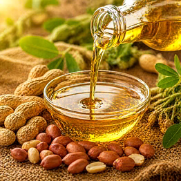 cold pressed groundnut (peanut) oil exporter india | pure kachi ghani peanut oil supplier
